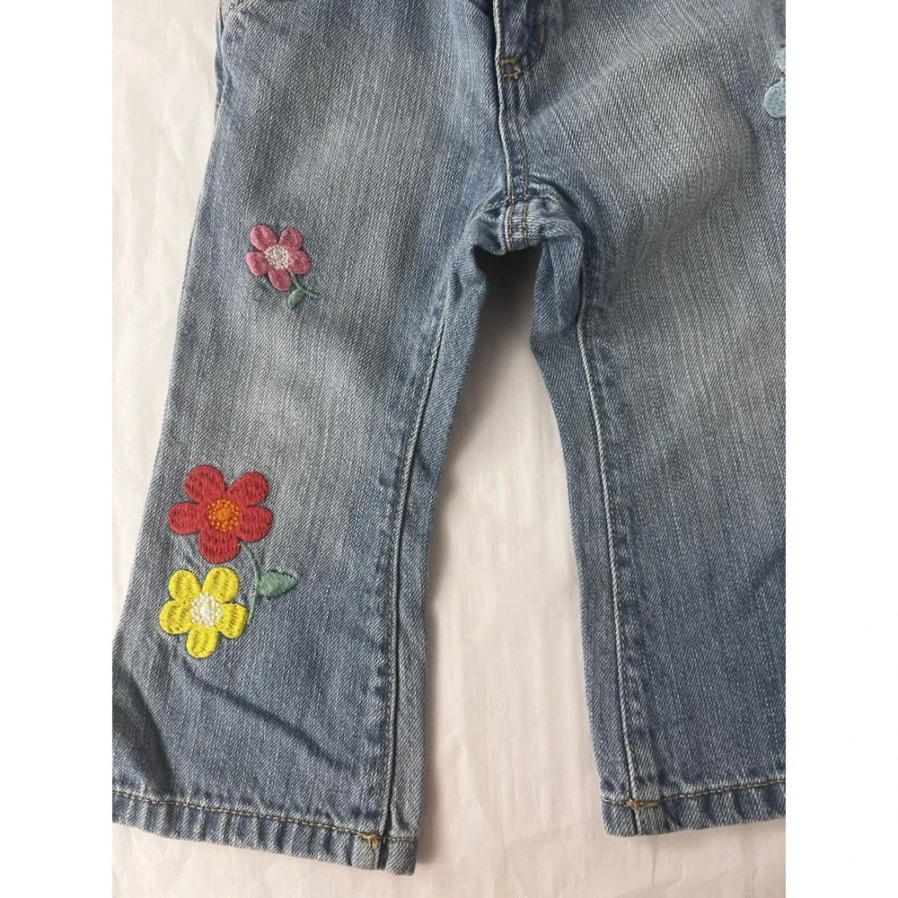 Old Navy Baby‎ Toddler Blue Denim Bootcut Jean Pants Size 18-24 Months